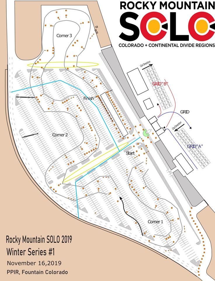 Winter Series #1 Coursemap